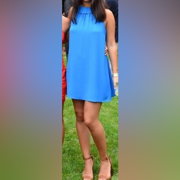 Impeccable Pig blue loose fit mini dress size M - Picture 5 of 5